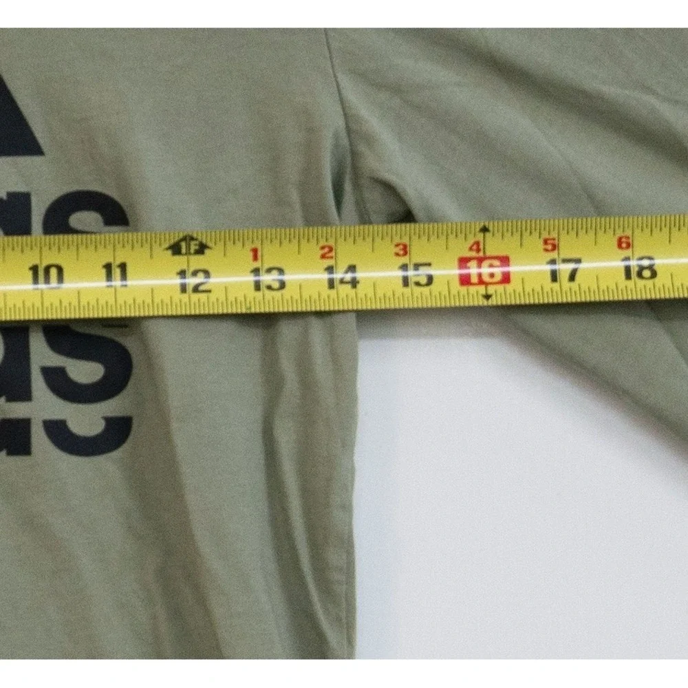 Adidas Boy's Long Sleeve Regular Fit T-Shirt‎ Green Size US 10/12